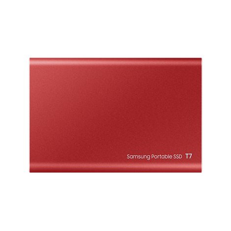 Samsung | Portable SSD | T7 | 500 GB | N/A "" | USB 3.2 | Red - 4